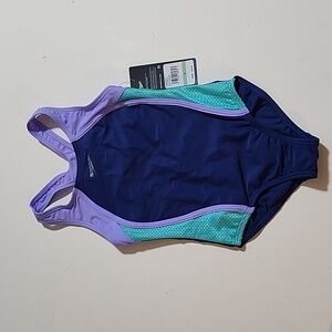 Girl's Infinity Splice One Piece Harmony Blue Size8 Months